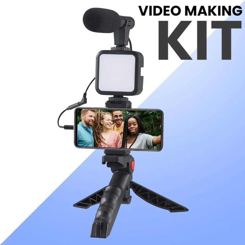 Vlogging Kit | Mobile & DSLR Accessories | Tripod
