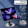 ZY034 Adjustable Desktop Mobile Phone Holder | Premium ABS Metal Biaxial Bracket Stand