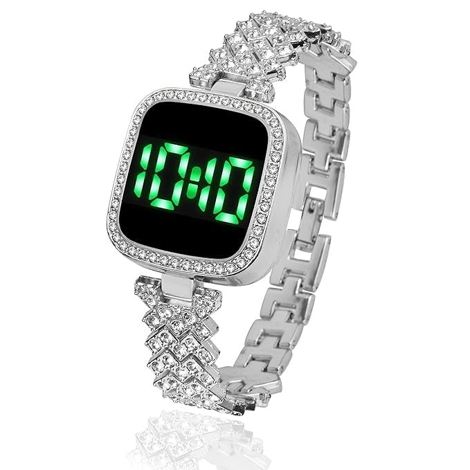 Watch for Girls Diamond Touch Screen LED Watch