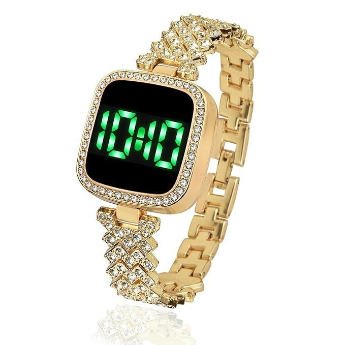 Watch for Girls Diamond Touch Screen LED Watch