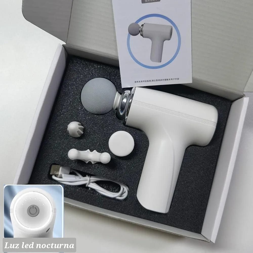 Rechargeable Massage Gun – Multi-Functional Deep Tissue Body Massager